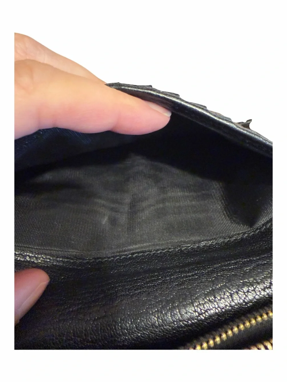 Miu Miu Madras Bicolor Textured Goatskin Wallet